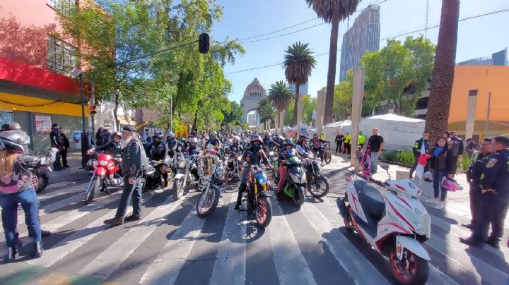 Así se vivió el Día del Motociclista en la Ciudad de México: Bikers rodaron en la capital