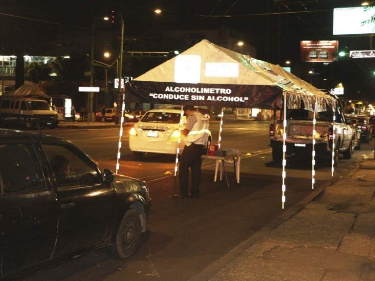 Alcoholímetro en la Ciudad de México 