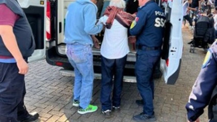 Le salvan la vida hombre de 96 años que se desvaneció en el Bosque de Chapultepec