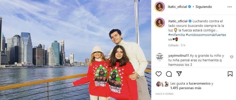 Publicación de Itatí Cantoral