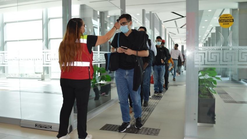 Con protocolo chileno mejoran seguridad epidemiológica del Aeropuerto Felipe Ángeles