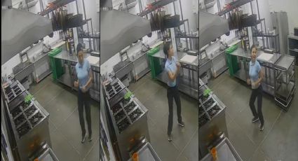 VIDEO: Mujer deja de trabajar y se pone a bailar; su jefe la descubre y hace lo impensable