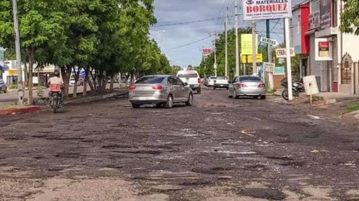 Bulevar Lázaro Cárdenas en Navojoa permanecerá cerrado dos semanas