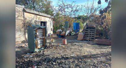 Vecinos ayudan a familia que perdió todo en un incendio en Navojoa