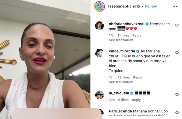 Instagram @laseoaneoficial