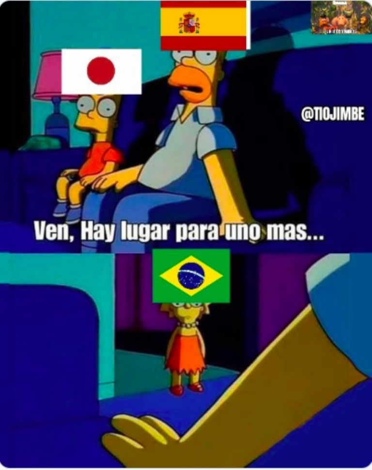 Memes eliminación de Brasil 