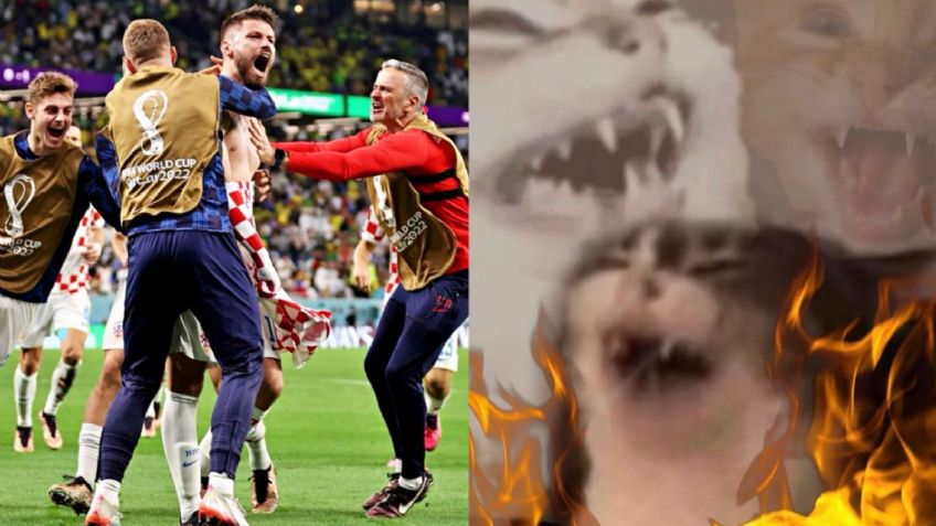 "La maldición del gato": Con MEMES usuarios reaccionan a la derrota de Brasil en Qatar 2022