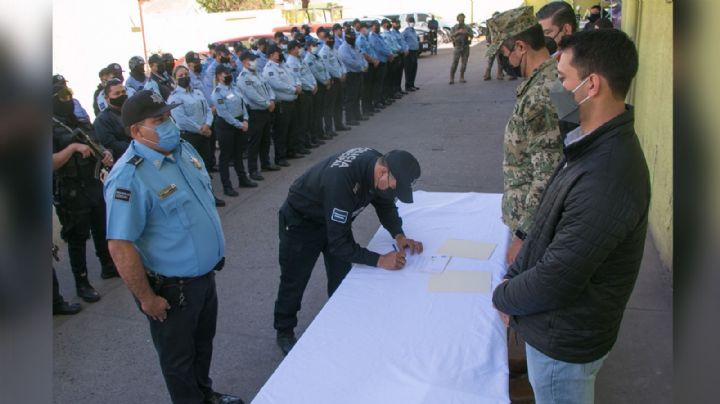 Comisario de Seguridad Pública en Cajeme nombra a los nuevos comandantes