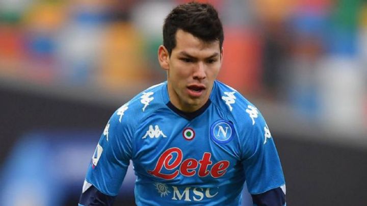 'Chucky' Lozano inicia su proceso de rehabilitación con el Napoli tras sufrir luxación con el 'Tri'