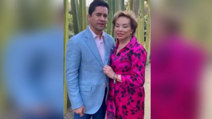 VIDEO: Elba Esther y su novio de 36 años de edad, se juran amor eterno en Oaxaca