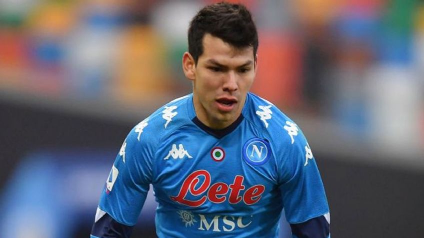 'Chucky' Lozano inicia su proceso de rehabilitación con el Napoli tras sufrir luxación con el 'Tri'