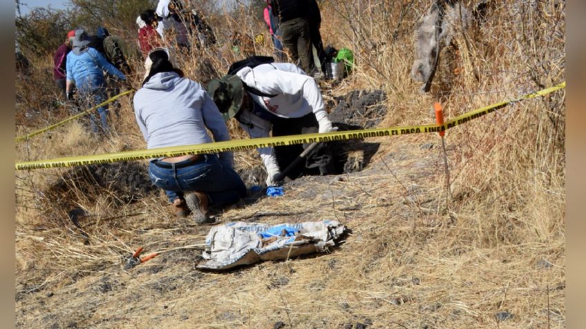 Guanajuato: En predio baldío, autoridades localizan dos cuerpos humanos