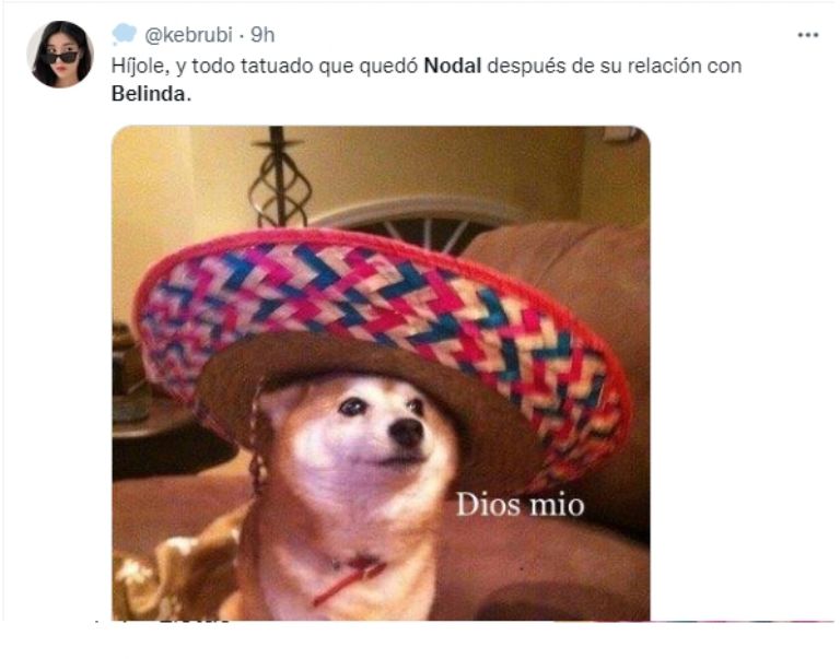 Memes por la ruptura de Nodal y Belinda