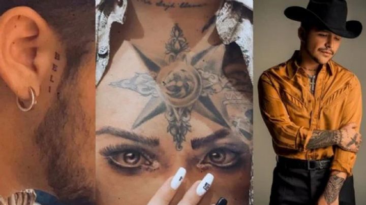 ¡A lo Lupillo Rivera! Christian Nodal ya habría comenzado a borrar sus tatuajes de Belinda