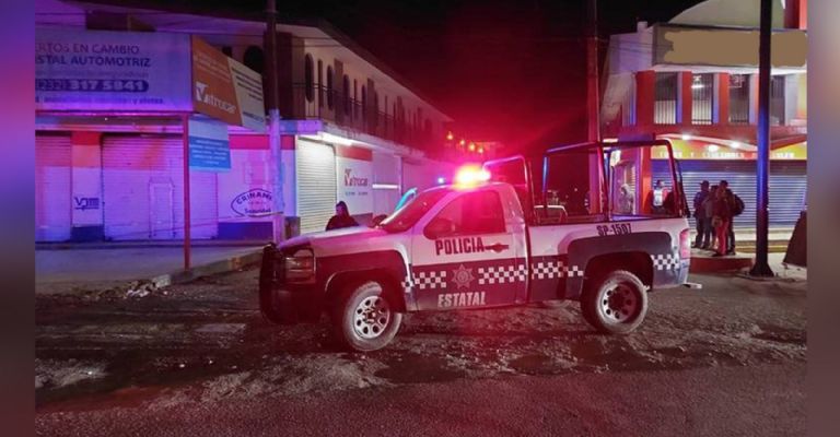 Autoridades llegan al lugar de los hechos