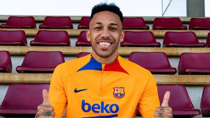 FC Barcelona anuncia la llegada del gabonés Pierre-Emerick Aubameyang al plantel
