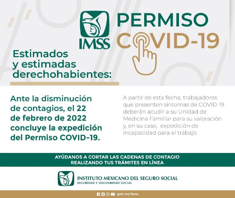 Comunicado de permiso Covid-19