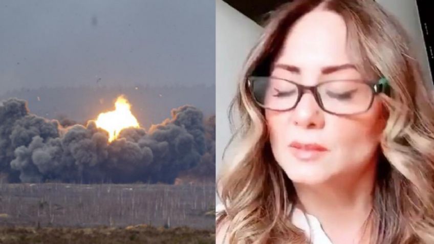 Andrea Legarreta pide oraciones en Instagram tras conflicto bélico de Ucrania y Rusia: "Qué triste"