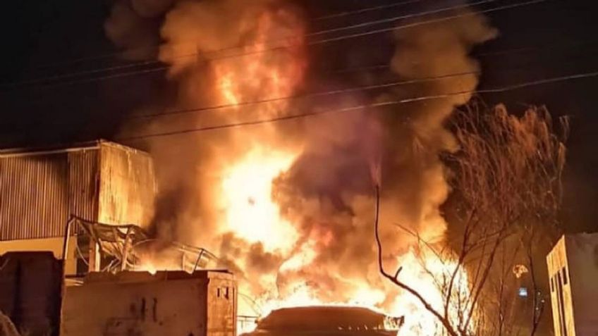 Mujer salva a su madre de un incendio que inició en el colchón de su recámara en Hermosillo