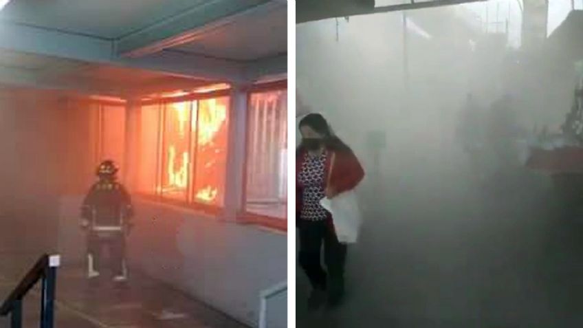 VIDEO: Se registra incendio en el Metro de la Ciudad de México; así se vivió el momento