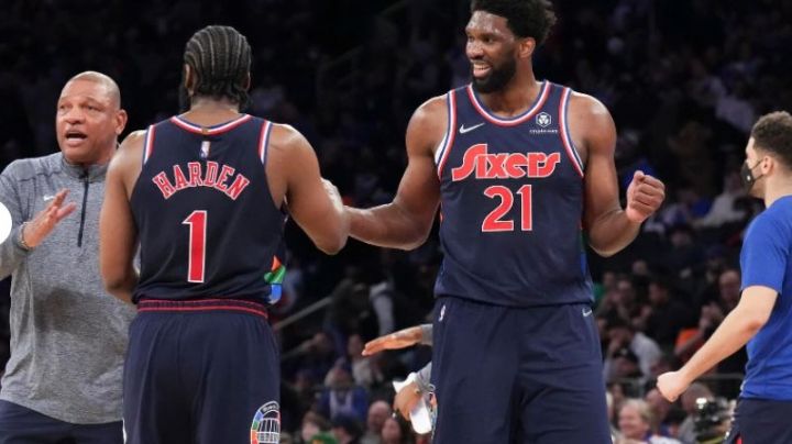 Brilla 'La Barba'; James Harden logra un triple-doble en su regreso a Nueva York