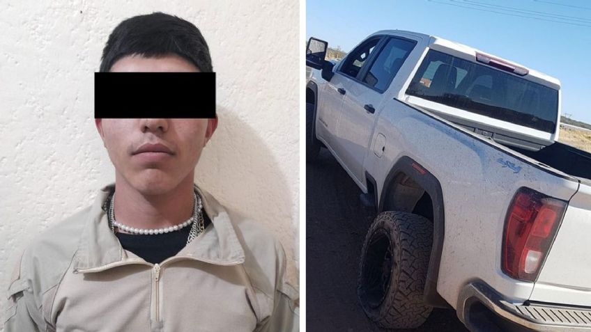 Activan Código Rojo por joven de 19 años armado en vehículo robado en Benjamín Hill