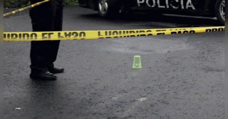 Acordonan el sitio del crimen