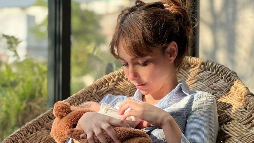 Tras convertirse en madre, Natalia Téllez enternece con nuevas fotos de su hija Emilia