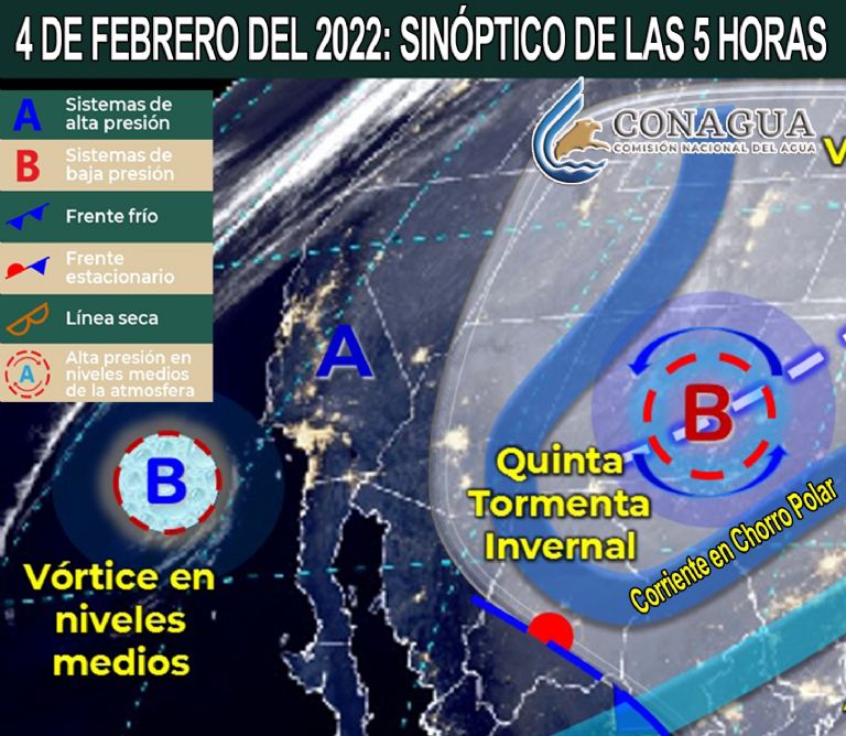 En la imagen, el pronóstico del clima de este viernes para Sonora