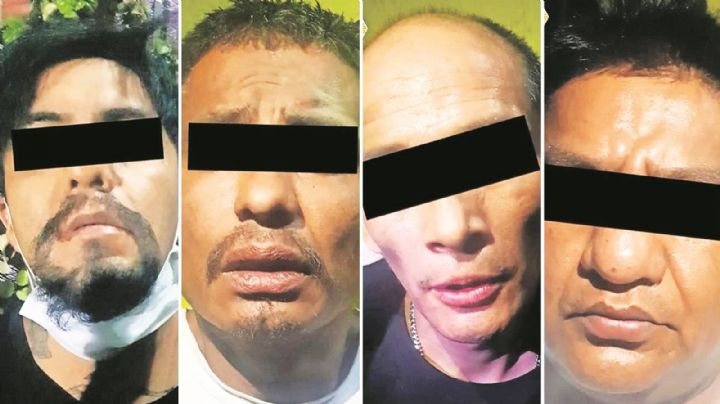 Ciudad de México: Capturan a cuatro presuntos delincuentes ligados a la Unión Tepito