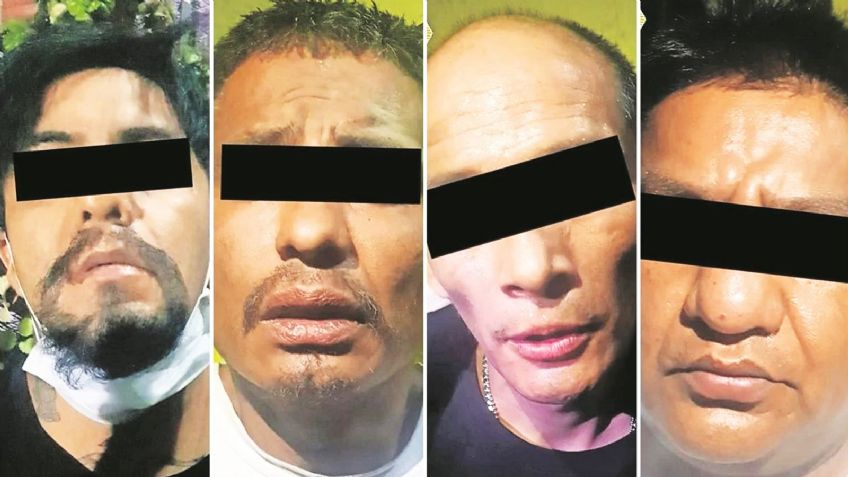 Ciudad de México: Capturan a cuatro presuntos delincuentes ligados a la Unión Tepito