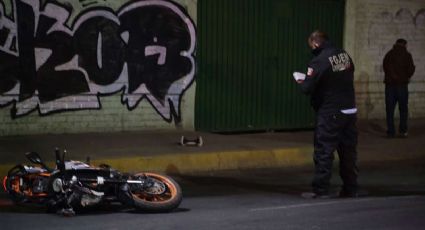 Fatídico accidente de motocicleta deja 2 víctimas mortales y un herido en el Edomex