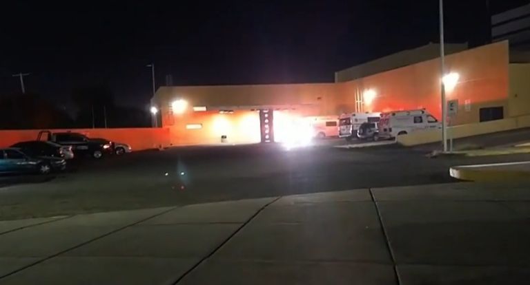 La víctima del accidente fue llevada al Hospital General de Ciudad Obregón