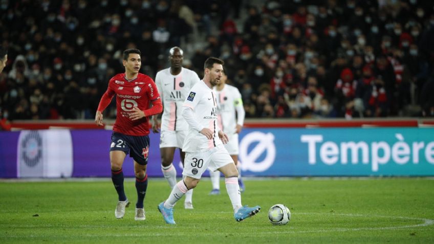 Dice presente; Lionel Messi contribuye a la goleada del PSG ante el Lille