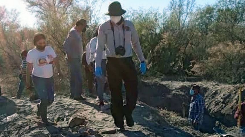 Madres Buscadoras de Sonora desmienten a la Fiscalía sobre cifra de restos hallados en fosa