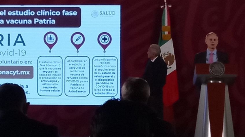 'Mañanera' de AMLO: Vacuna Patria contra el Covid-19 está casi lista; buscan voluntarios