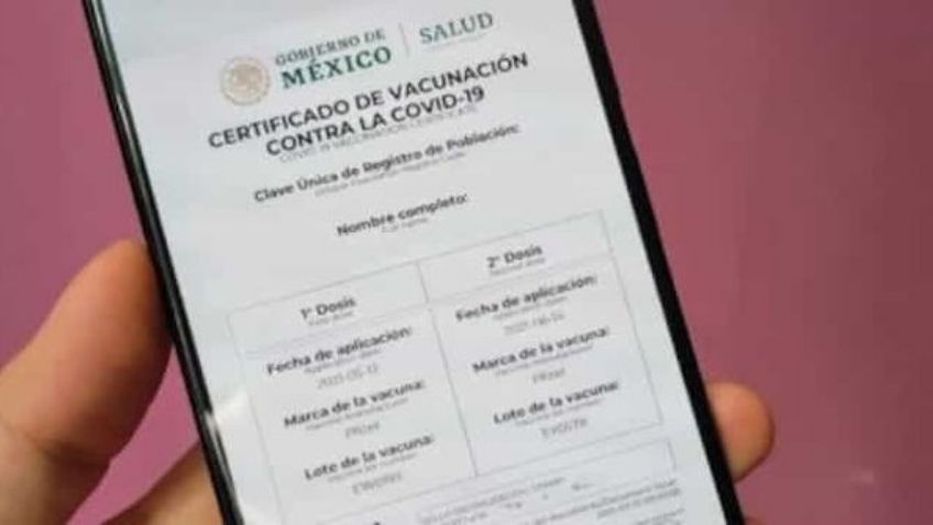 ¿Ya tienes el refuerzo contra Covid-19? Necesitas actualizar tu certificado; así se hace