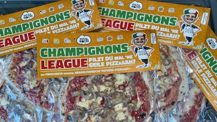 ¡De no creerse! La UEFA demanda a una pizzería por crear la 'Champignons League'