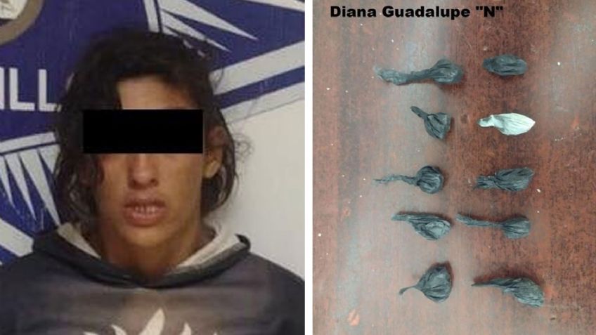 Hermosillo: Diana Guadalupe 'N' es detenida en posesión de droga sobre bulevar Solidaridad