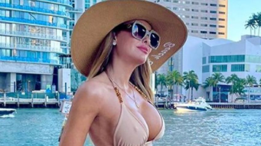 "Puro silicón": Se comen viva a Ninel Conde en Instagram por "estirada" tras lucir coqueto bañador