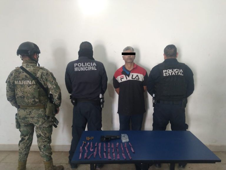 Detienen a Miguel, de 46 años, en Cajeme