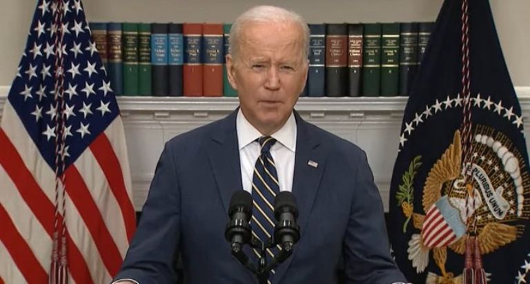 En la imagen, el presidente de Estados Unidos, Joe Biden