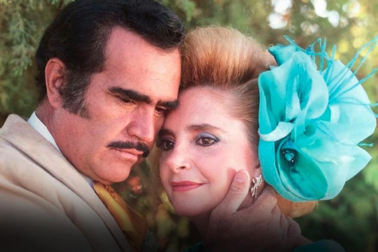 Doña Cuquita y Vicente Fernández