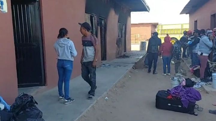 Infierno en el valle de Guaymas: Grupo armado quema galeras y comedor de campo agrícola