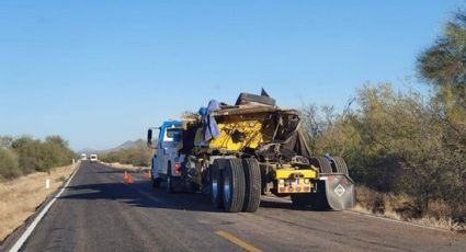 Un muerto y un herido deja accidente carretero en tramo La Colorada-Hermosillo