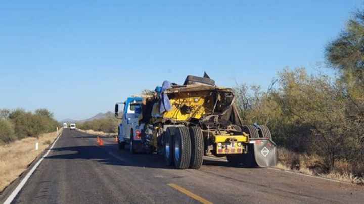 Un muerto y un herido deja accidente carretero en tramo La Colorada-Hermosillo