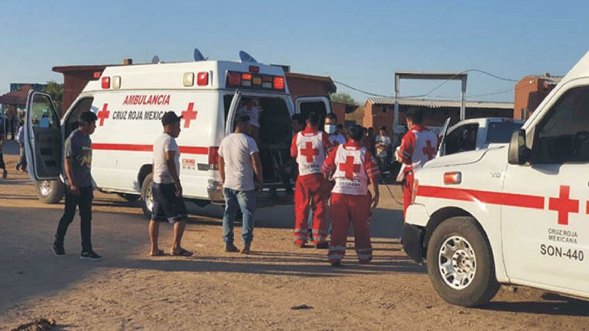 Incendio provocado intencionalmente deja cinco personas con quemaduras en Empalme