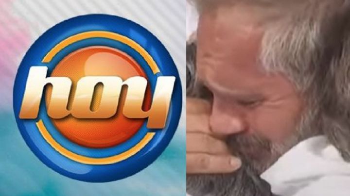 De luto y enfermo: Tras 30 años en Televisa, polémico actor aparece en 'Hoy' ahogado en llanto