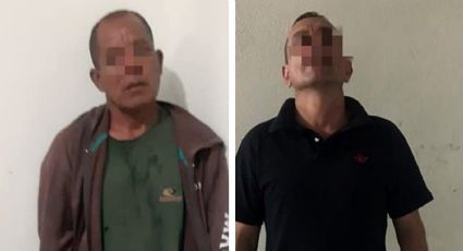 Capturan a dos hombres por narcomenudeo y violencia en Sonora; aseguran un arma blanca