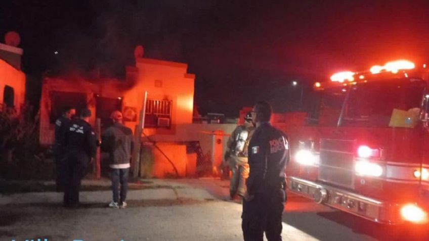 Hermosillo: Tenían dos meses sin pagar la renta; se van de la casa y le prenden fuego un sillón